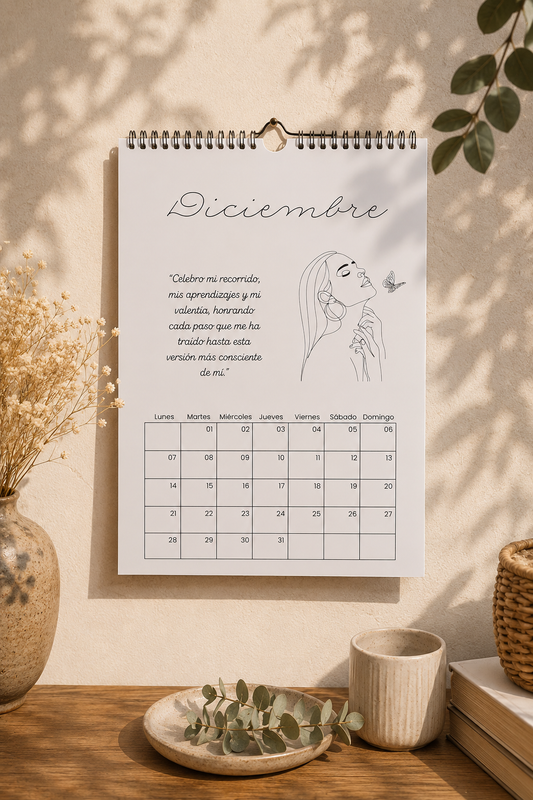 Calendario Mi Futura Yo 2026 | ¿Necesitas organizar mejor tu tiempo?