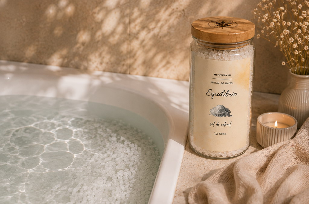 Sal de Baño 1,2 KG — Equilibrio | ¿Quieres bajar el ritmo después de un día largo?