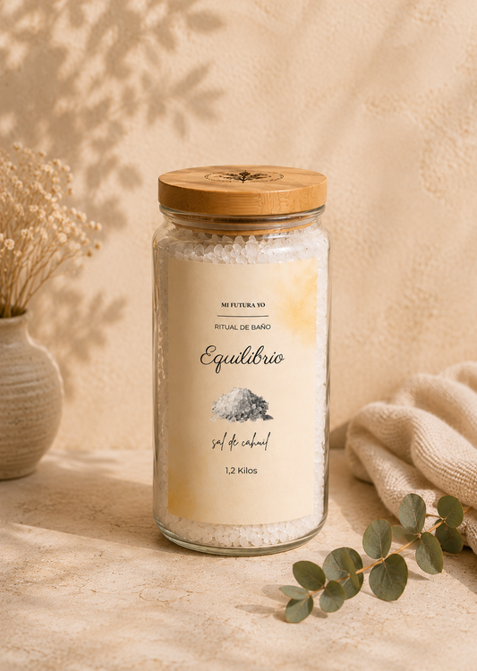 Sal de Baño 1,2 KG — Equilibrio | ¿Quieres bajar el ritmo después de un día largo?
