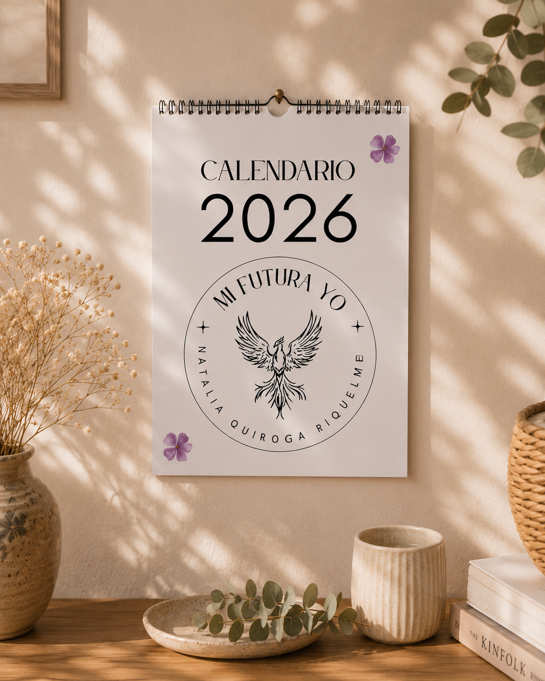 Calendario Mi Futura Yo 2026 | ¿Necesitas organizar mejor tu tiempo?