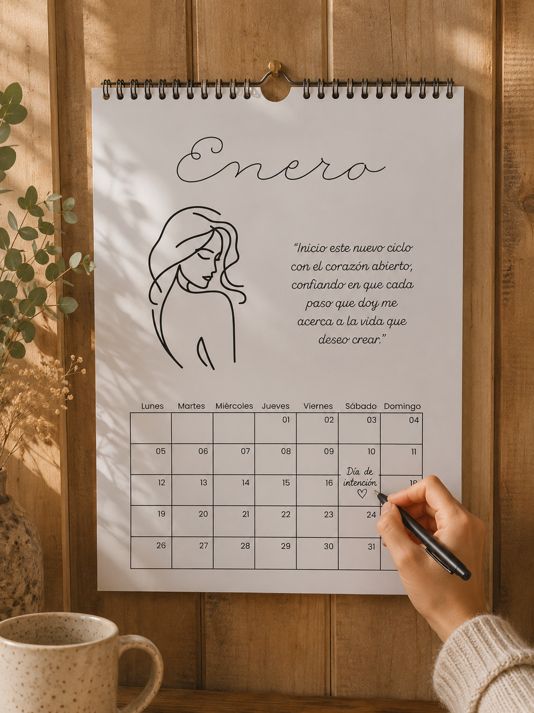 Calendario Mi Futura Yo 2026 | ¿Necesitas organizar mejor tu tiempo?