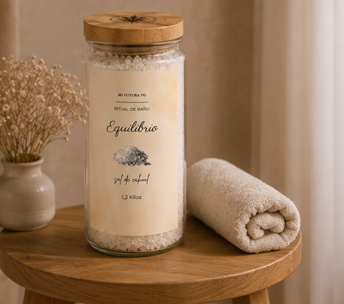 Sal de Baño 1,2 KG — Equilibrio | ¿Quieres bajar el ritmo después de un día largo?