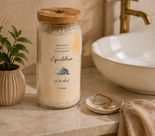 Sal de Baño 1,2 KG — Equilibrio | ¿Quieres bajar el ritmo después de un día largo?
